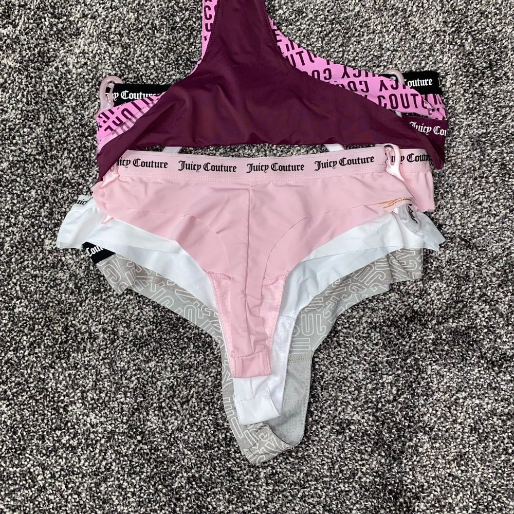 NWOT Juicy Couture No Panty Lines Thong Panties Size Medium - Picture 4 of 6